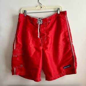 A&F‎ Vintage Y2K Lace Up Board Shorts/Swim Trunks